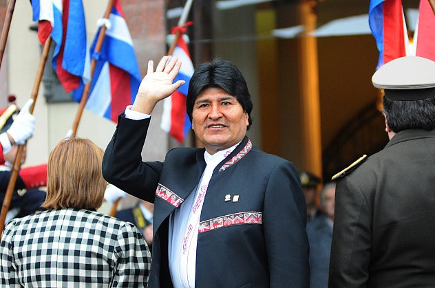 Evo Morales. Foto: Manaure Quintero