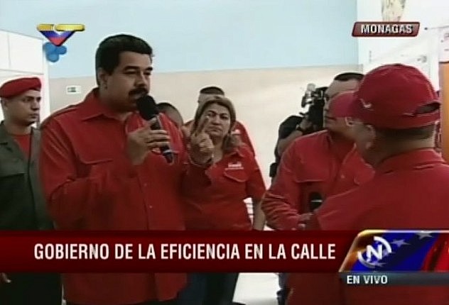 Las declaraciones de Maduro se produjeron este martes en Maturín.