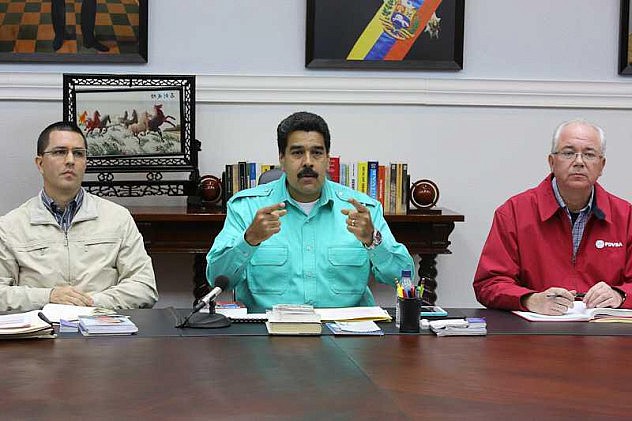 Nicolás Maduro este miércoles. Foto: @DRodriguezMinci