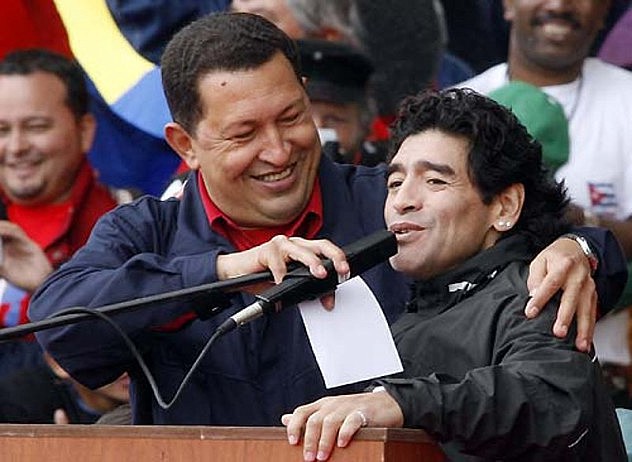 Maradona, gran amigo de la Revolución Bolivariana