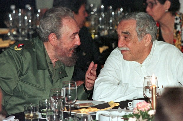 Fidel y el Gabo (Archivo/AFP)