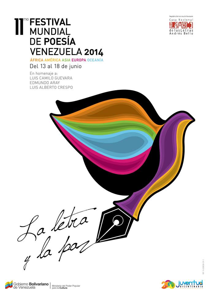 Resultado de imagen para festival mundial de poesia 2014