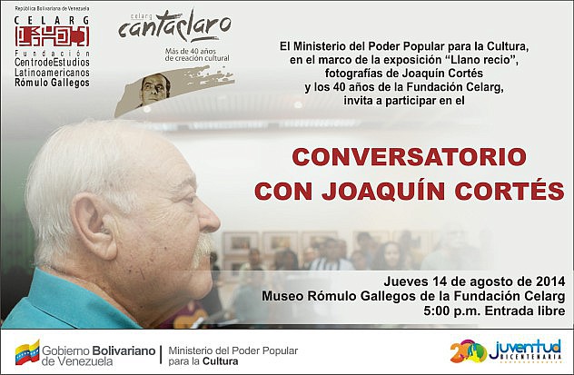13 agosto Conversatorio Joaquin Cortes_