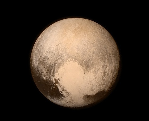 Imagen captada por New Horizons y difundida por la Nasa este 14 de julio en la mañana