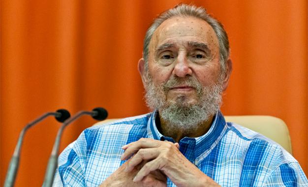 VENEZUELA--Fidel-Castro-recibi--este-lunes-al-presidente-franc-s-Fran-ois-Hollande