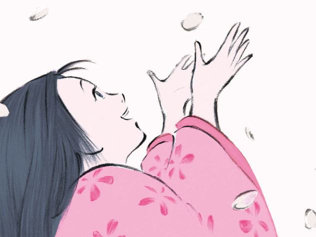 La princesa Kaguya, uno de los dos cuentos con los que Miyazaki dice adiós. Fotograma de la película. 