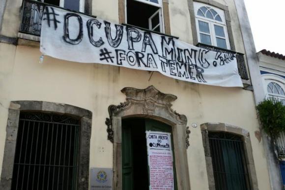 El martes fue ocupada una oficina regional del Ministerio de Cultura en Salvador de Bahía