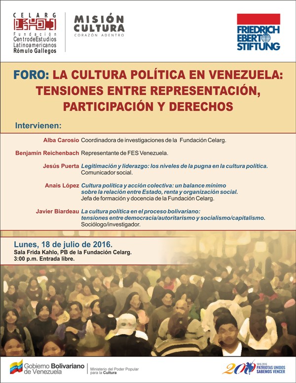 Afiche_foro_Cultura_politica