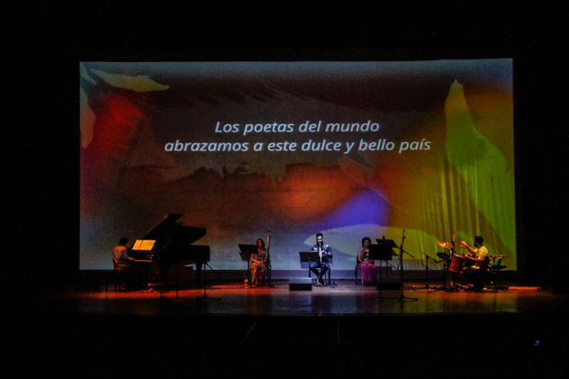 Clausura Festival Mundial de Poesía 2016. Foto: Milangela Galea