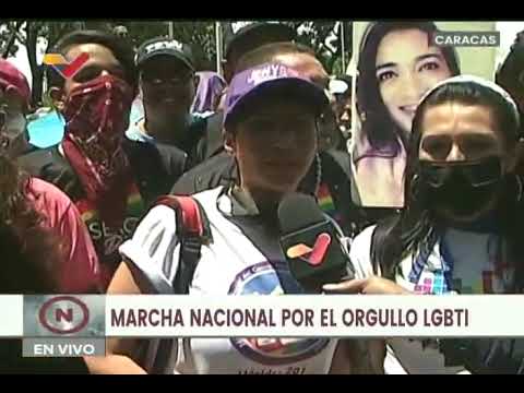 Marcha del orgullo LGBTI en Caracas, Venezuela: reseña de VTV