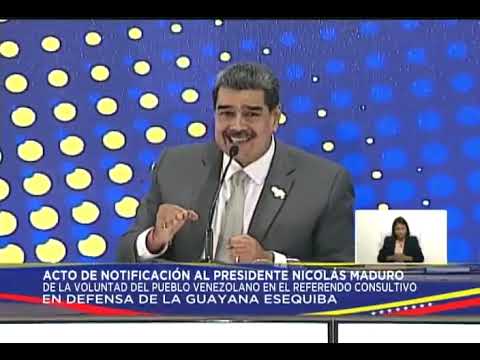 Maduro: El referendo por el Esequibo sí es vinculante y garantiza que lo cumplirá