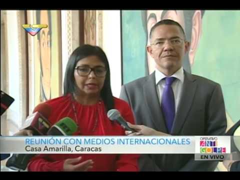 Caso Juan Pernalete: Ministros venezolanos informan a medios internacionales sobre investigaciones