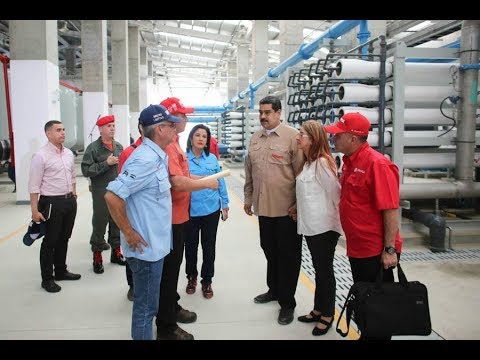 Presidente Maduro inaugura planta desalinizadora en Nueva Esparta