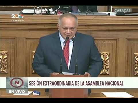 Diosdado Cabello presenta siete leyes en el marco de la revolución judicial, 14 septiembre 2021