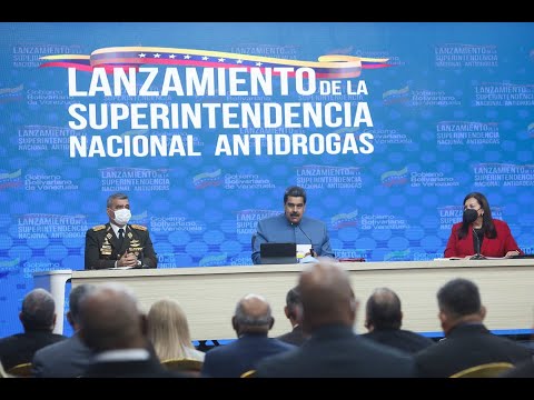 Lucha antidrogas en Venezuela: Presidente Maduro presenta balance en acto especial