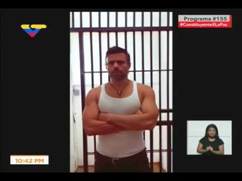 Fe de vida de Leopoldo López el 3 de mayo de 2017
