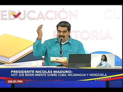 Maduro responde a Biden: Le exige no manipular con las migraciones de venezolanos