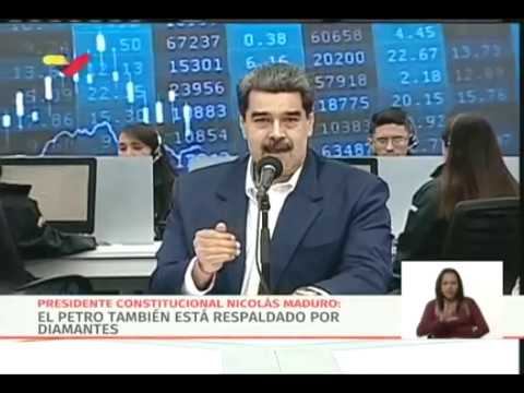 Anuncios de Maduro sobre el Petro: destina 30 millones de barriles líquidos a su respaldo