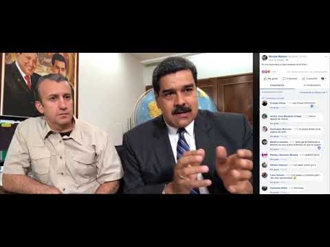 Maduro en Facebook Live habla sobre el Petro y revela intento de asesinato a Merentes