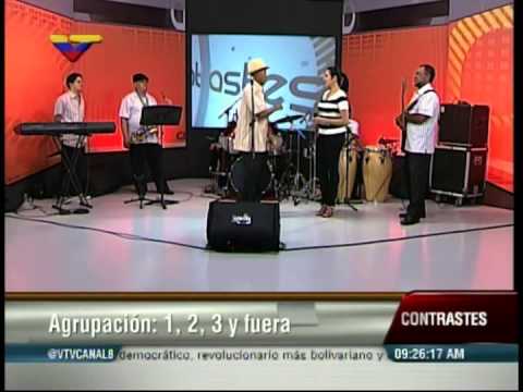 Agrupación de joropo central &quot;1, 2, 3 y fuera&quot; en VTV
