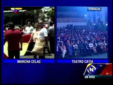 Fidel Barbarito en discurso inaugural de reunión de ministros del CELAC en Caracas