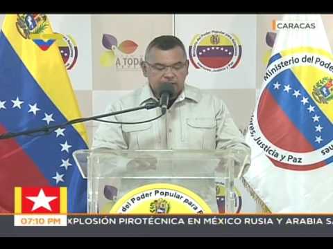Nestor Reverol sobre hechos violentos de oposición en Gran Plantón, 15 mayo 2017