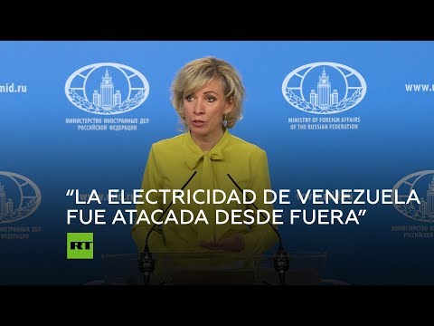 Rusia: “El sistema eléctrico venezolano fue atacado desde el exterior”