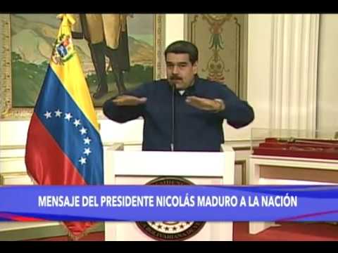 Presidente Nicolás Maduro, cadena completa el 11 marzo 2019 sobre apagón eléctrico en Venezuela