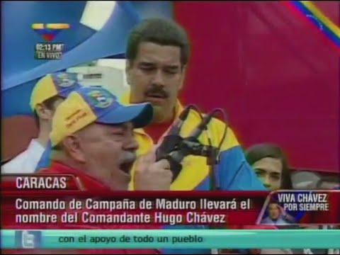 La última vez que Darío Vivas gritó presentando a Hugo Chávez