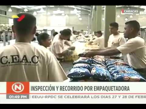 Caracas: Centro de empaquetado de cajas de comida CLAP está al 100%