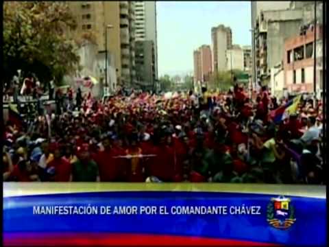 Cortejo Fúnebre del Presidente Hugo Chávez (6 de marzo), Parte 2