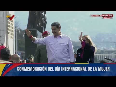 Maduro en el Día Internacional de la Mujer, 8 de marzo de 2025