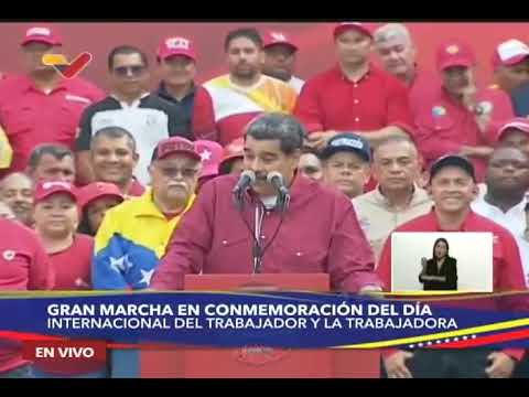Maduro en acto este 1 de mayo de 2023 por el Día del Trabajador: Anuncios importantes