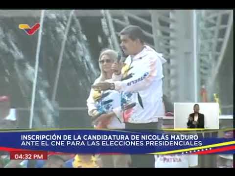 Maduro denuncia que 2 hombres con armas fueron capturados en la marcha: planeaban atentado