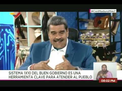 Maduro propone ley de 1X10 para destituir a gobernadores, alcaldes o ministros que no cumplan