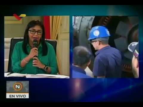 Delcy Rodríguez: En 6 meses recuperarán operatividad de Sistema Tuy para el agua en Caracas