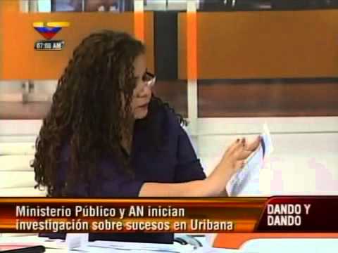 Ministra de Servicios Penitenciarios Iris Varela sobre Uribana en Dando y Dando 30/01/13