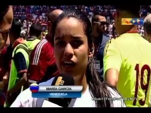 Entrevistas luego de que Venezuela se titula campeona del Suramericano Sub17 Femenino