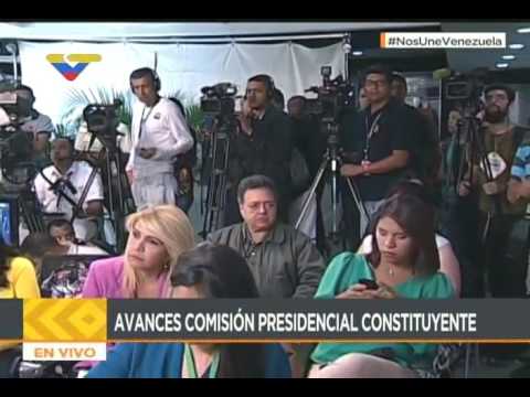Comisión Presidencial Constituyente finaliza primera etapa de información