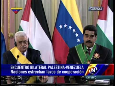 Petropalestina: Nicolás Maduro y Mahmud Abbas firman acuerdos Venezuela-Palestina