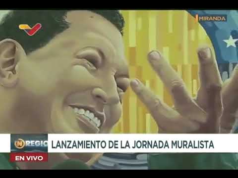 Anuncian jornada muralista en homenaje a Hugo Chávez este viernes y sábado