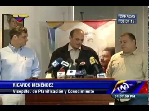 Menéndez anuncia encuentro de Intelectuales contra el Imperialismo, 7 y 8 de abril