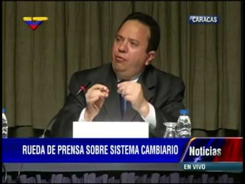 BCV y Rodolfo Marco Torres anuncian SIMADI, nuevo sistema cambiario