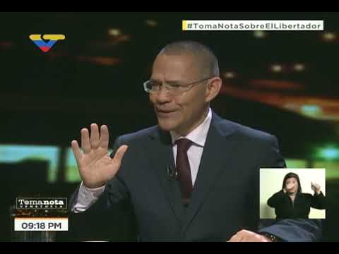 Pedro Calzadilla en Toma Nota Venezuela con Ernesto Villegas