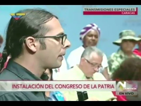 Presidente Nicolás Maduro y ministro de Cultura, Freddy Ñáñez, sobre Congreso de la Patria