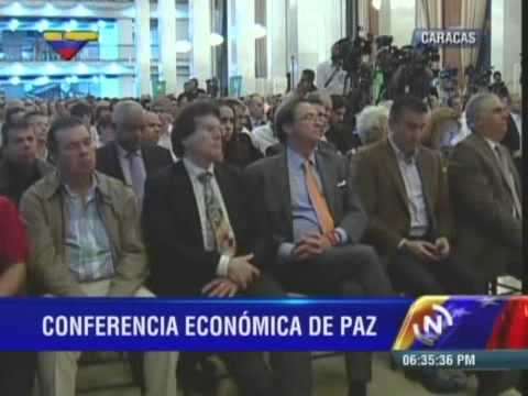 Conferencia Económica de Paz en Venezuela, presidida por Nicolás Maduro (Completo)