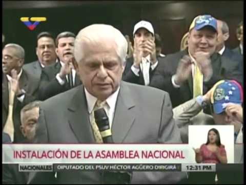 Omar Barboza propone a Henry Ramos Allup como presidente de Asamblea Nacional 2016