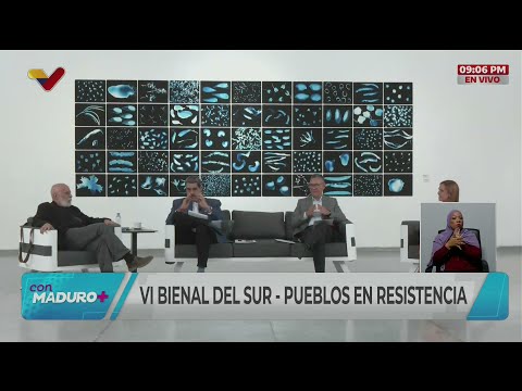 La Bienal del Sur &quot;Pueblos en resistencia&quot; en &quot;Con Maduro+&quot; este 13 de octubre de 2025
