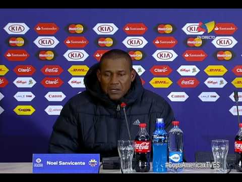 Noel Sanvicente, rueda de prensa tras partido contra Colombia en Copa América 2015
