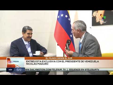 Maduro sobre relaciones con Turquía/Türkiye y software Pegasus, entrevista para Telesur